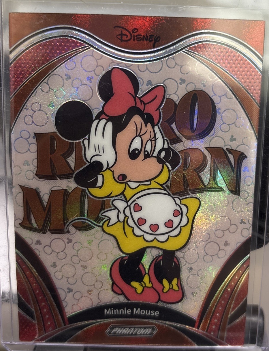 2025 Kakawow Phantom Retro Modern MINNIE MOUSE 145/145 BOOKEND 2025 Kakawow Phantom Retro Modern MINNIE MOUSE 145/145 BOOKEND