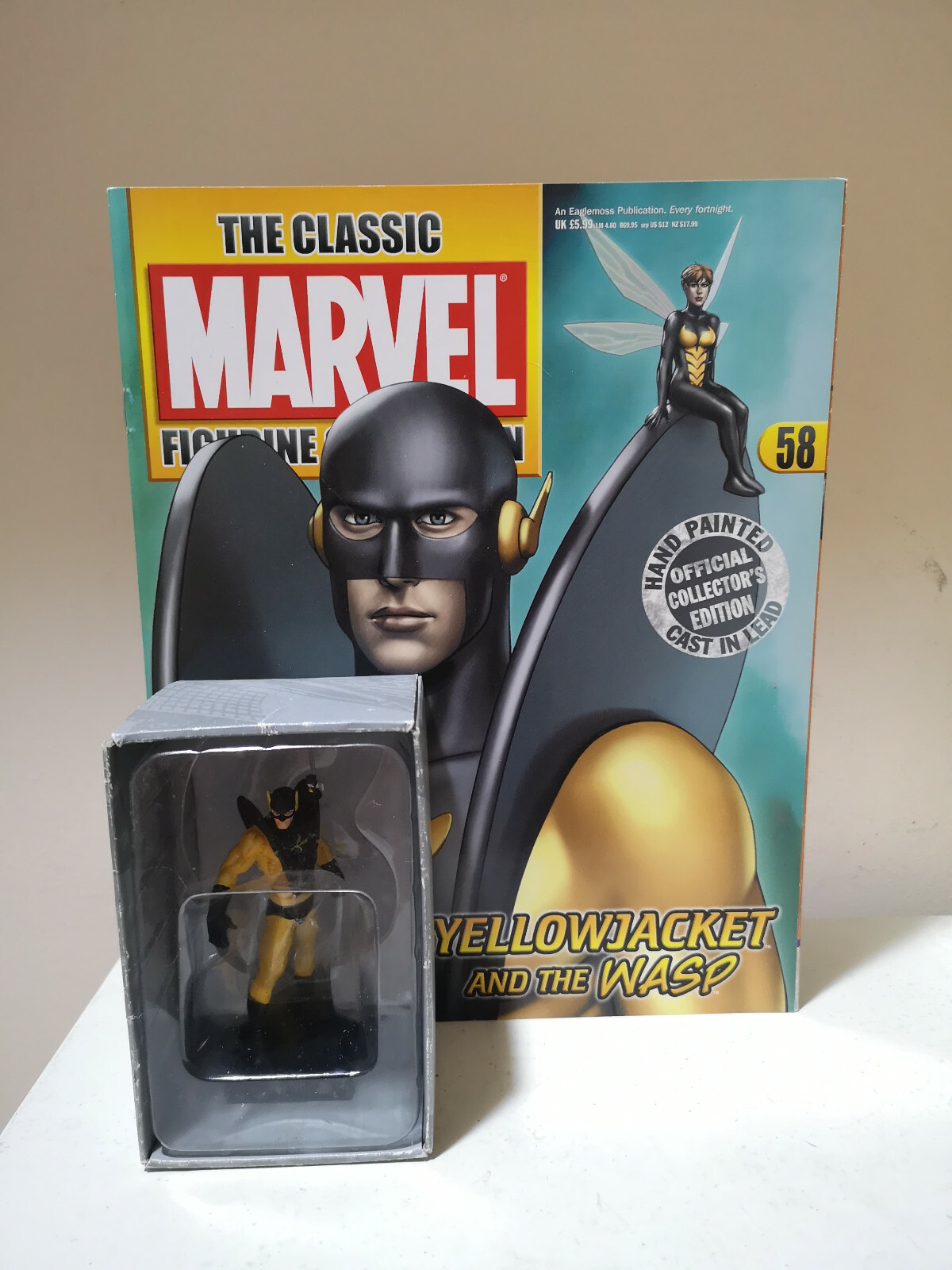Eaglemoss Classic Marvel Figurines Yellowjacket 58 for Sale