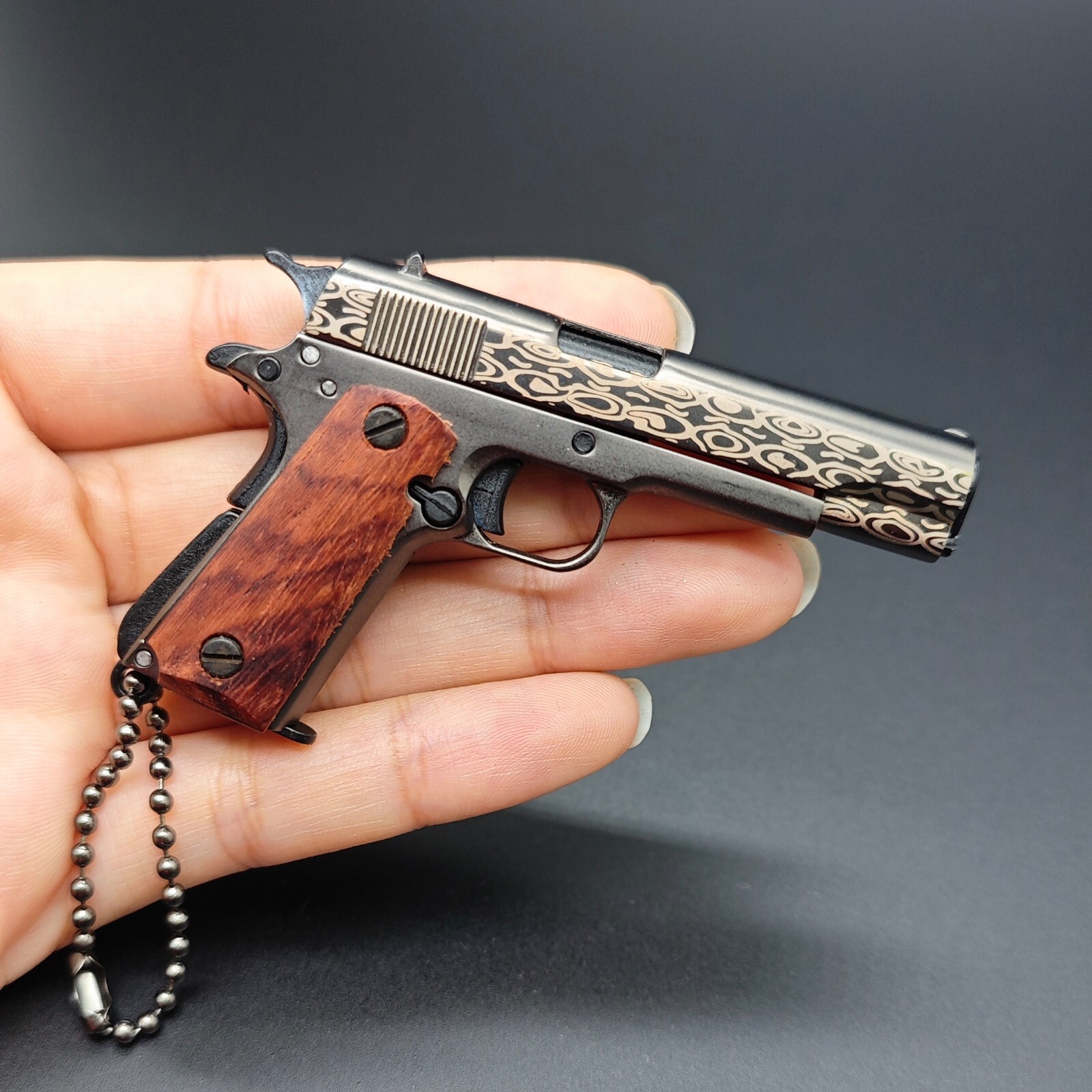 Limited Edition 1911 Keychain, Metal Gun Keychain Pistol Keychain for Men Son Limited Edition 1911 Keychain, Metal Gun Keychain Pistol Keychain for Men Son