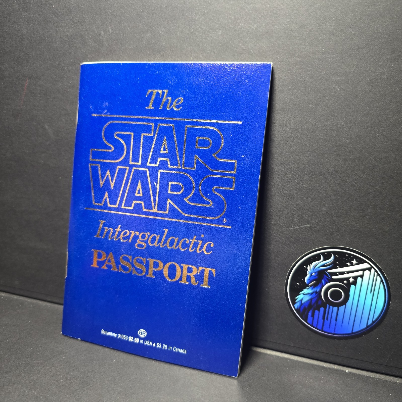 MINT Star Wars 1983 Original Intergalactic Passport Unused MINT Star Wars 1983 Original Intergalactic Passport Unused