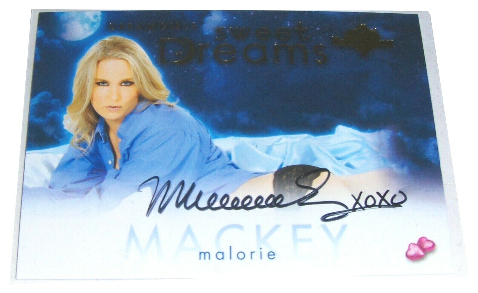 Benchwarmer MALORIE MACKEY Dreamgirls Update Sweet Dreams Autograph Card 2018
