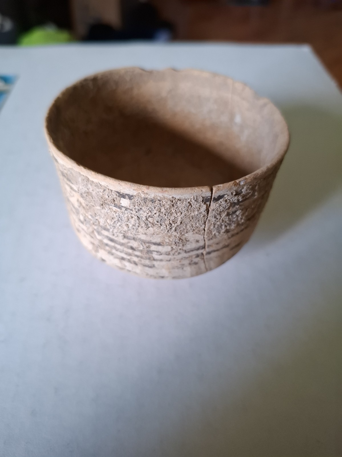 Ancient Early Bronze Age Painted Bowl 3000-2000 BC Ancient Early Bronze Age Painted Bowl 3000-2000 BC