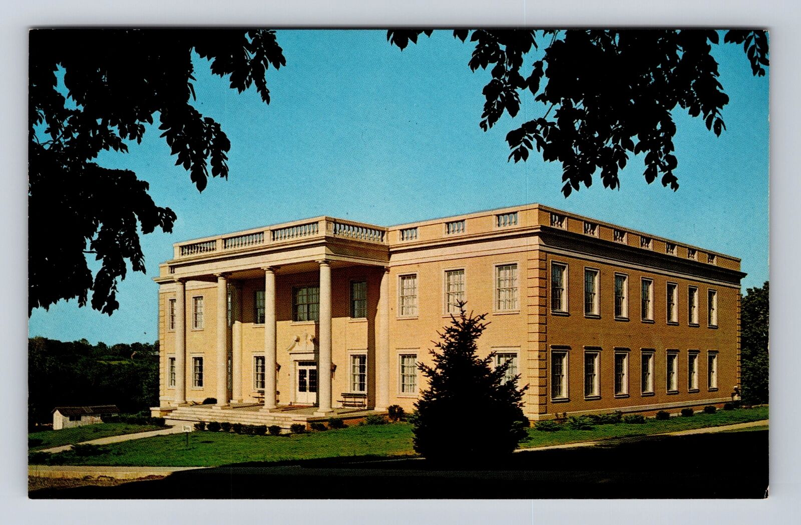 Shepherdstown WV-West Virginia, Shepherd College Library, Vintage Postcard