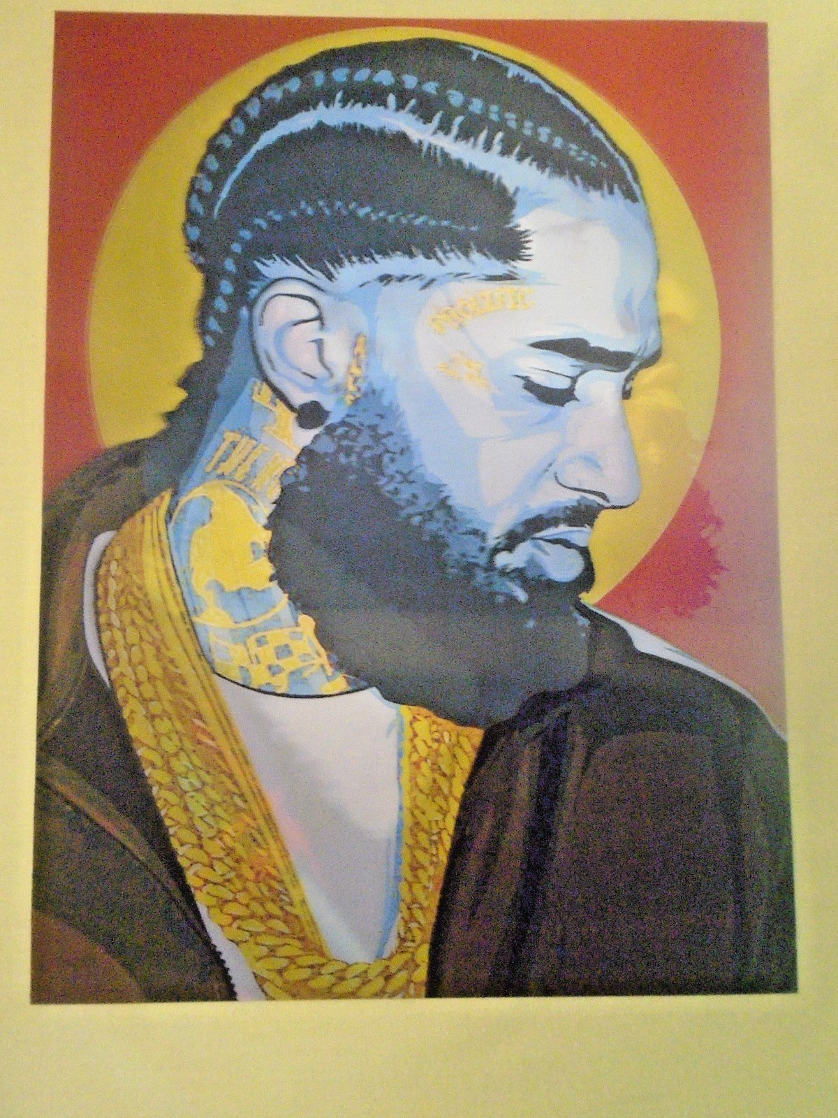 Nipsey Hussle • Rapper • Hip Hop Image Changing 3D Holographic Lenticular Poster Nipsey Hussle • Rapper • Hip Hop Image Changing 3D Holographic Lenticular Poster