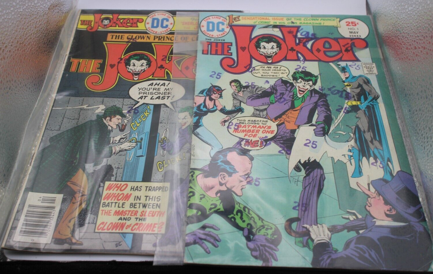 Joker #1 + Joker #6 - DC Comics 1975 1st Solo Series Batman, SHIP TODAY