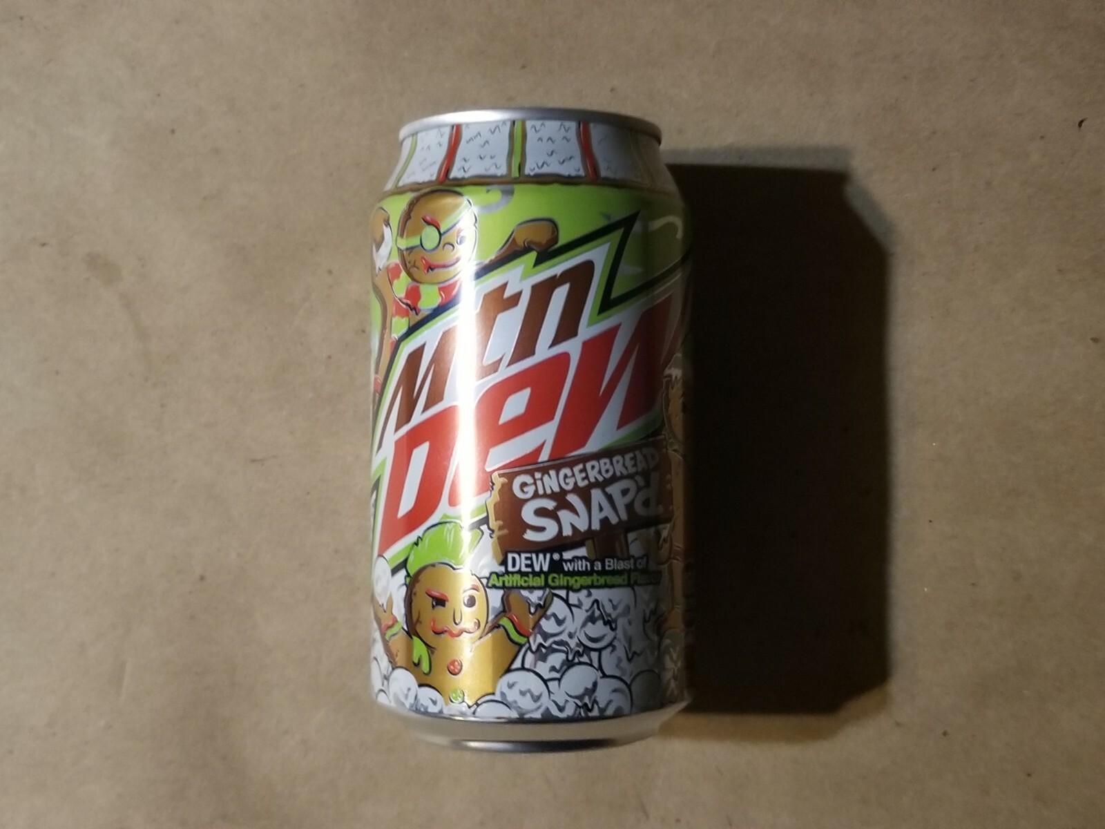 Mountain Mtn Dew Gingerbread Snap'd 12 Oz Full Can (Exp. April 18, 2022) Mountain Mtn Dew Gingerbread Snap'd 12 Oz Full Can (Exp. April 18, 2022)
