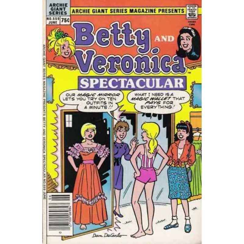 Archie Giant Series Magazine #559 in Fine minus condition. Archie comics [f|