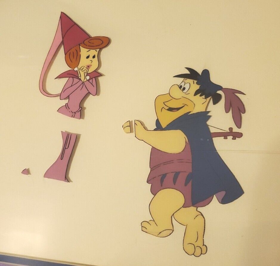 Fred And Wilma Production Cel