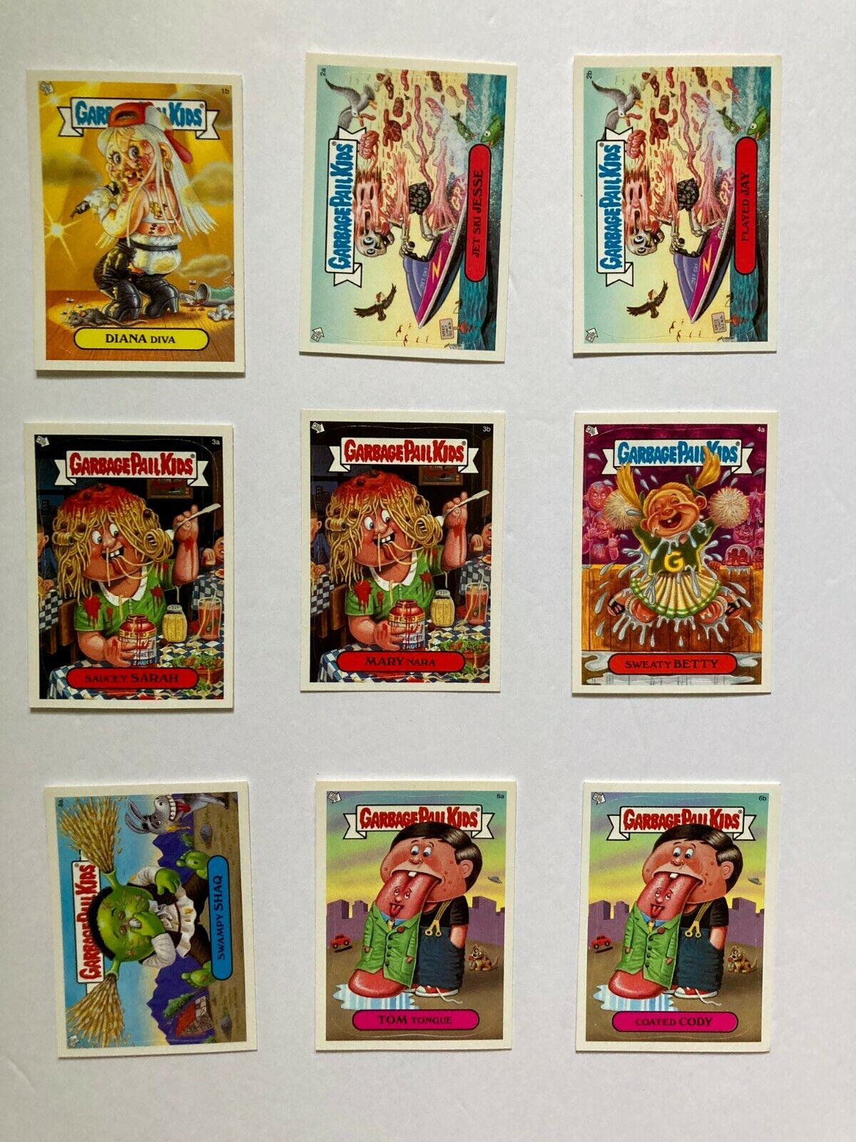 2004 Topps Garbage Pail Kids ANS3 All New Series 3 - 55 Cards Near Mint