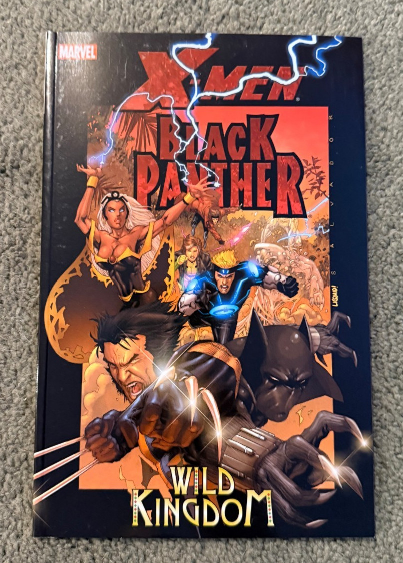 X-Men Black Panther WIld Kingdom tpb RARE-Low Print Run Rptns Complete Set X-Men Black Panther WIld Kingdom tpb RARE-Low Print Run Rptns Complete Set