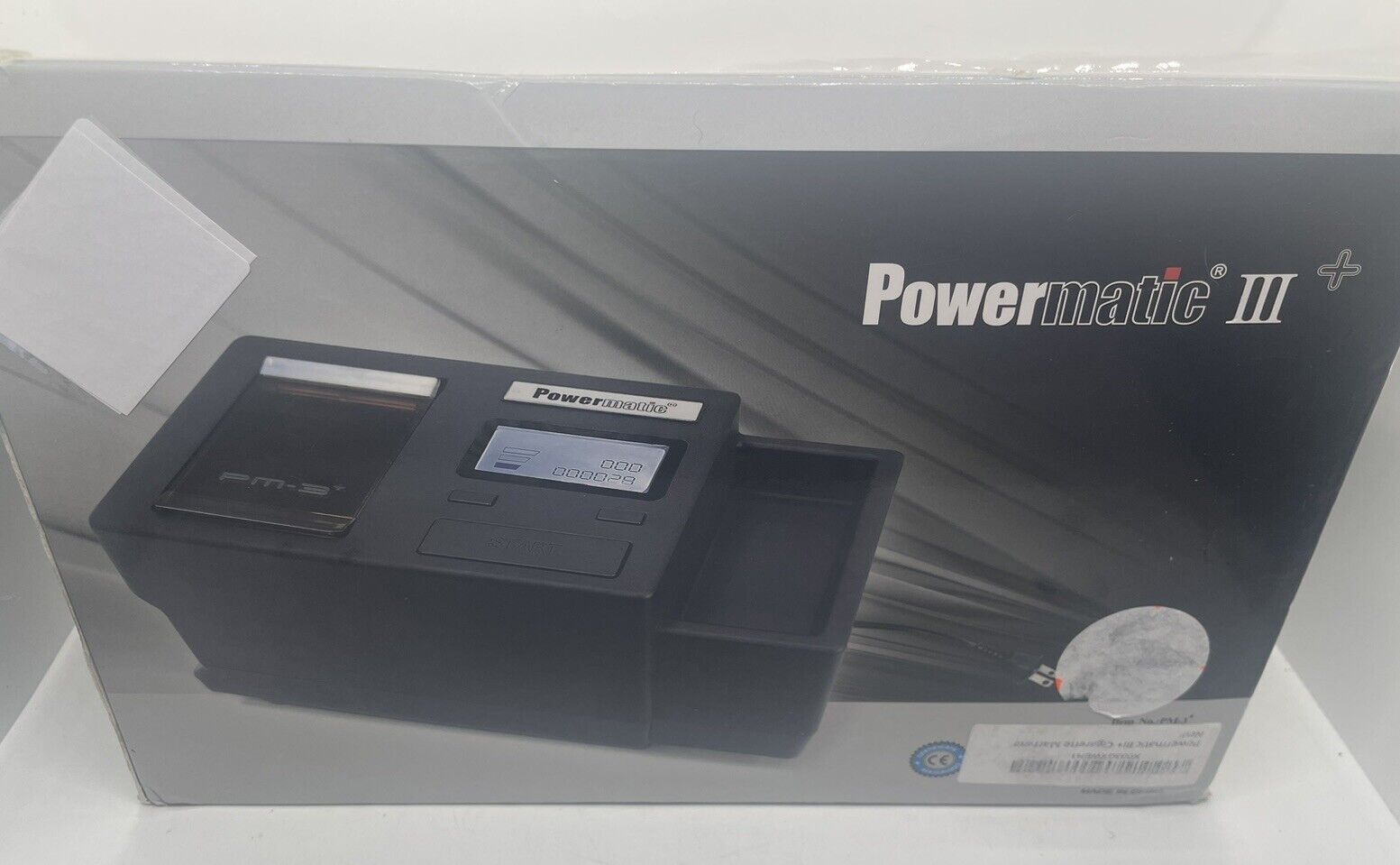 Powermatic III 3 Cigarette Rolling Machine w/ Digital Counter PM-3 *NEW* OpenBox