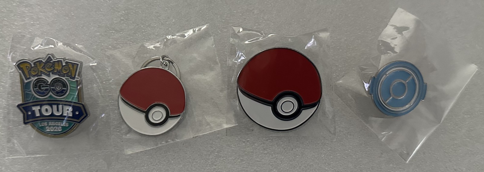 Pokemon Go Kalos Tour 2026 Los Angeles Limited Ed Collectible Pin & Keychain Set Pokemon Go Kalos Tour 2026 Los Angeles Limited Ed Collectible Pin & Keychain Set