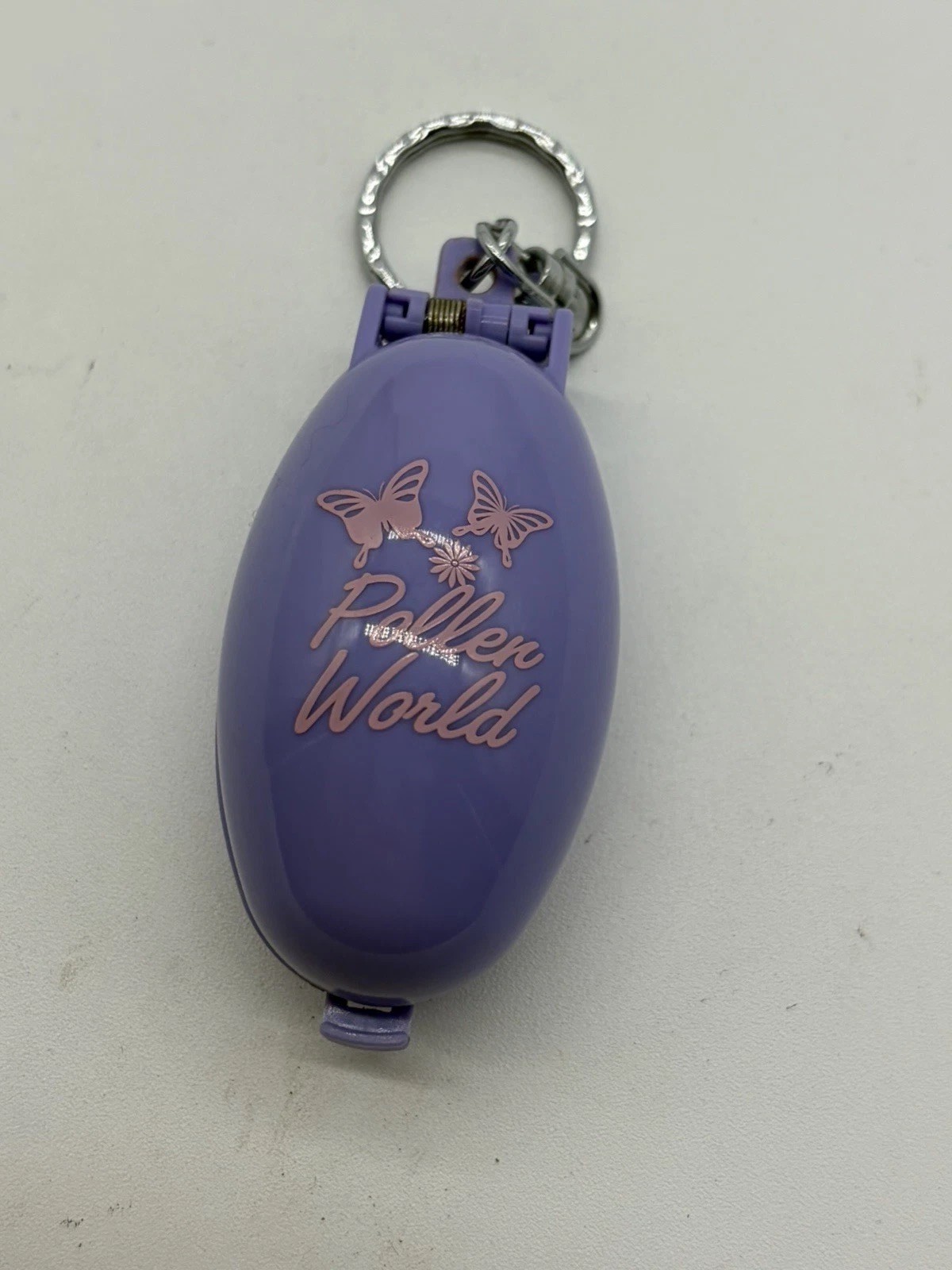 Takara Tomy Pollen World Butterfly Keychain 1993 Purple NONWORKING Takara Tomy Pollen World Butterfly Keychain 1993 Purple NONWORKING