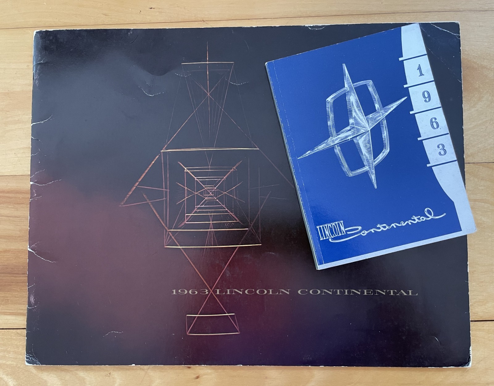 1963 Lincoln Continental Sales Brochure + Owners Manual – Vintage Original 1963 Lincoln Continental Sales Brochure + Owners Manual – Vintage Original