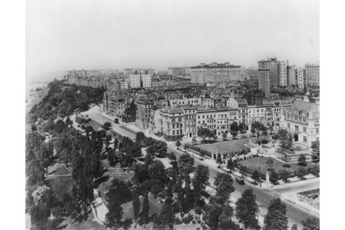 Photo:New York City NY Riverside Drive from 72nd St 1911 Bird's-Eye View Photo:New York City NY Riverside Drive from 72nd St 1911 Bird's-Eye View