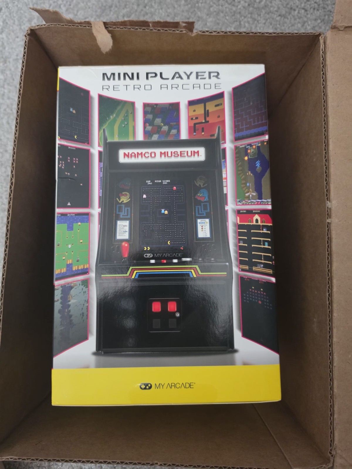 New My Arcade Mini Player Retro Arcade Bandai Namco Museum Hits (20 in 1)