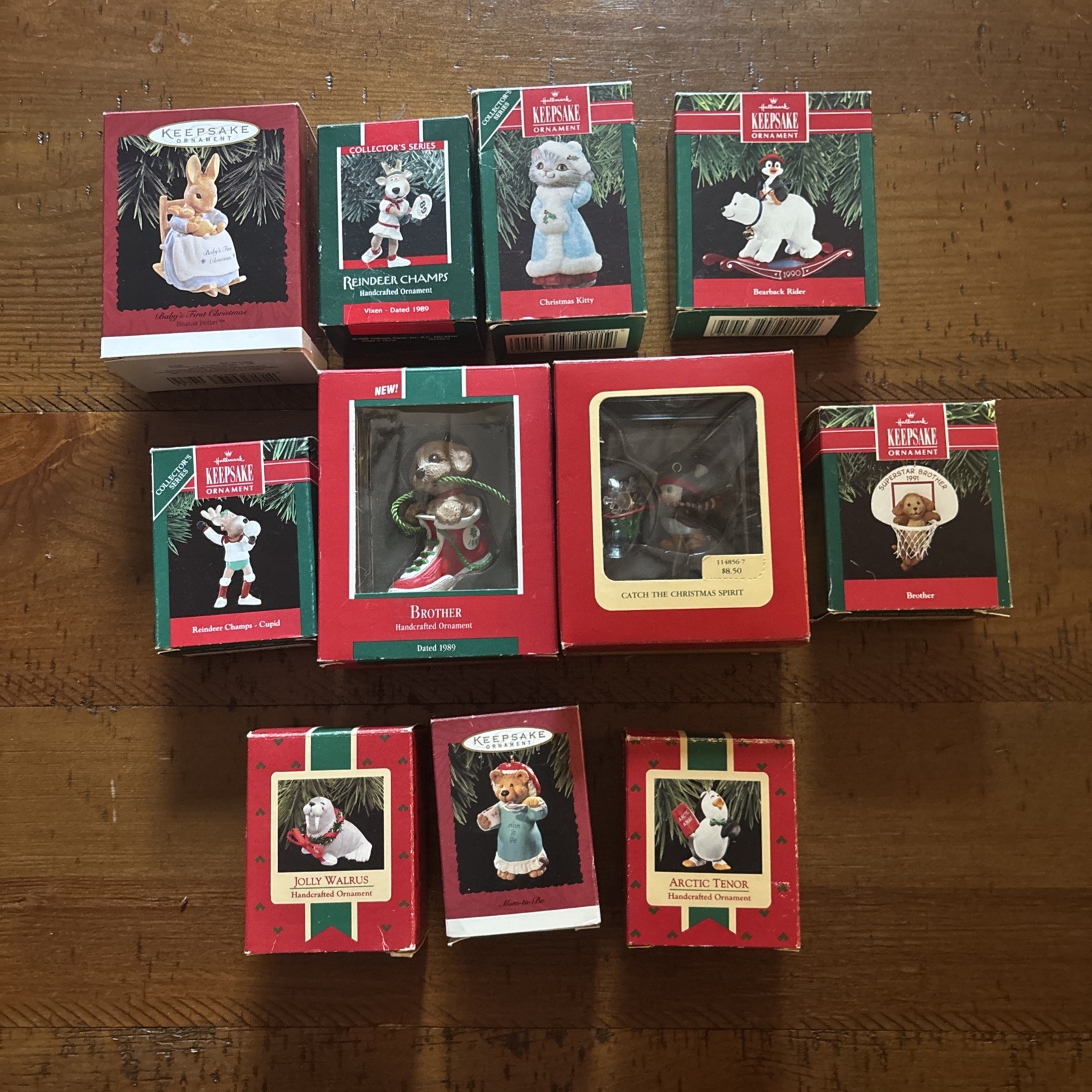 Hallmark Ornament Bundle 1980-1990’s Set Of 11