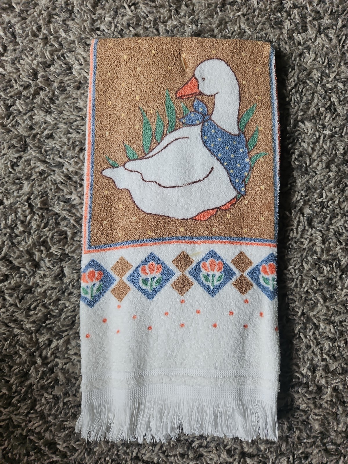 Vtg Cannon Country Duck Goose Towel Hand Dish USA Cottage Core New Vtg Cannon Country Duck Goose Towel Hand Dish USA Cottage Core New