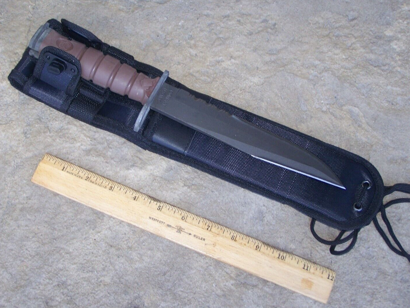 Vintage OKC3S Knife USMC Marine Corps Bayonet Ontario Knife Co & Scabbard MOLLE Vintage OKC3S Knife USMC Marine Corps Bayonet Ontario Knife Co & Scabbard MOLLE