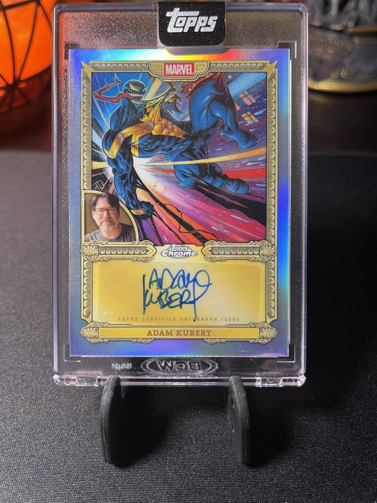 Topps 2026 Mint Marvel Venom Chrome Autograph CA-AK Adam Kubert Auto
