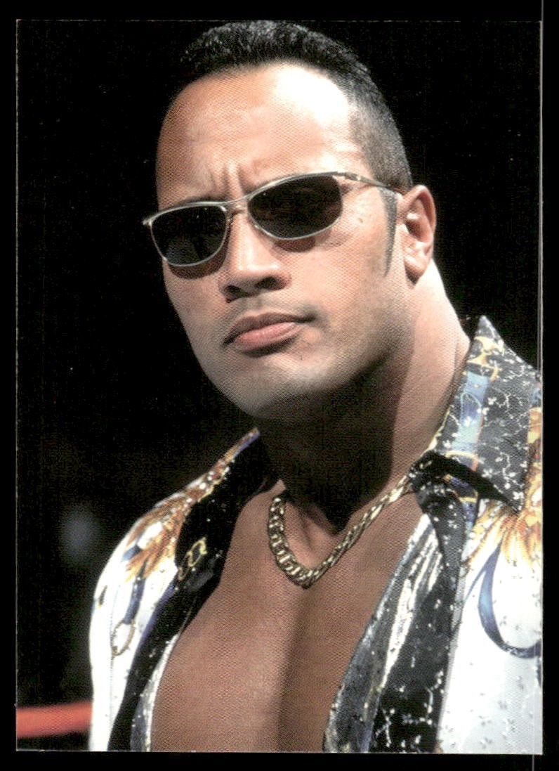 The Rock 2000 WWF Wrestling Promo Card #1 (NM) The Rock 2000 WWF Wrestling Promo Card #1 (NM)
