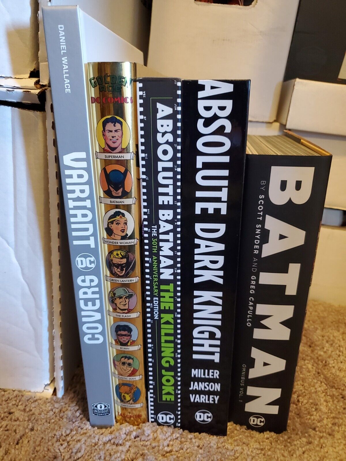 DC Hardcover Lot ( 5 BOOKS ) 🔥 Batman-killing Joke Absolute Dark Knight & More