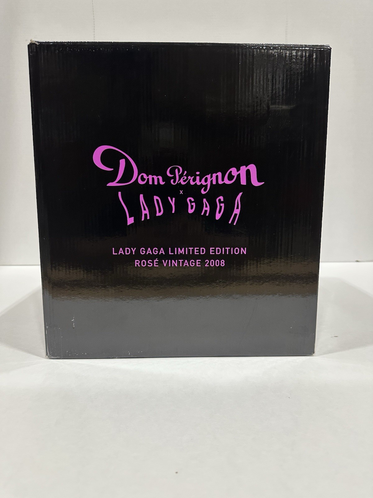 Dom Perignon Lady Gaga Limited Edition Case With Dummy Bottle Set 4 Dom Perignon Lady Gaga Limited Edition Case With Dummy Bottle Set 4