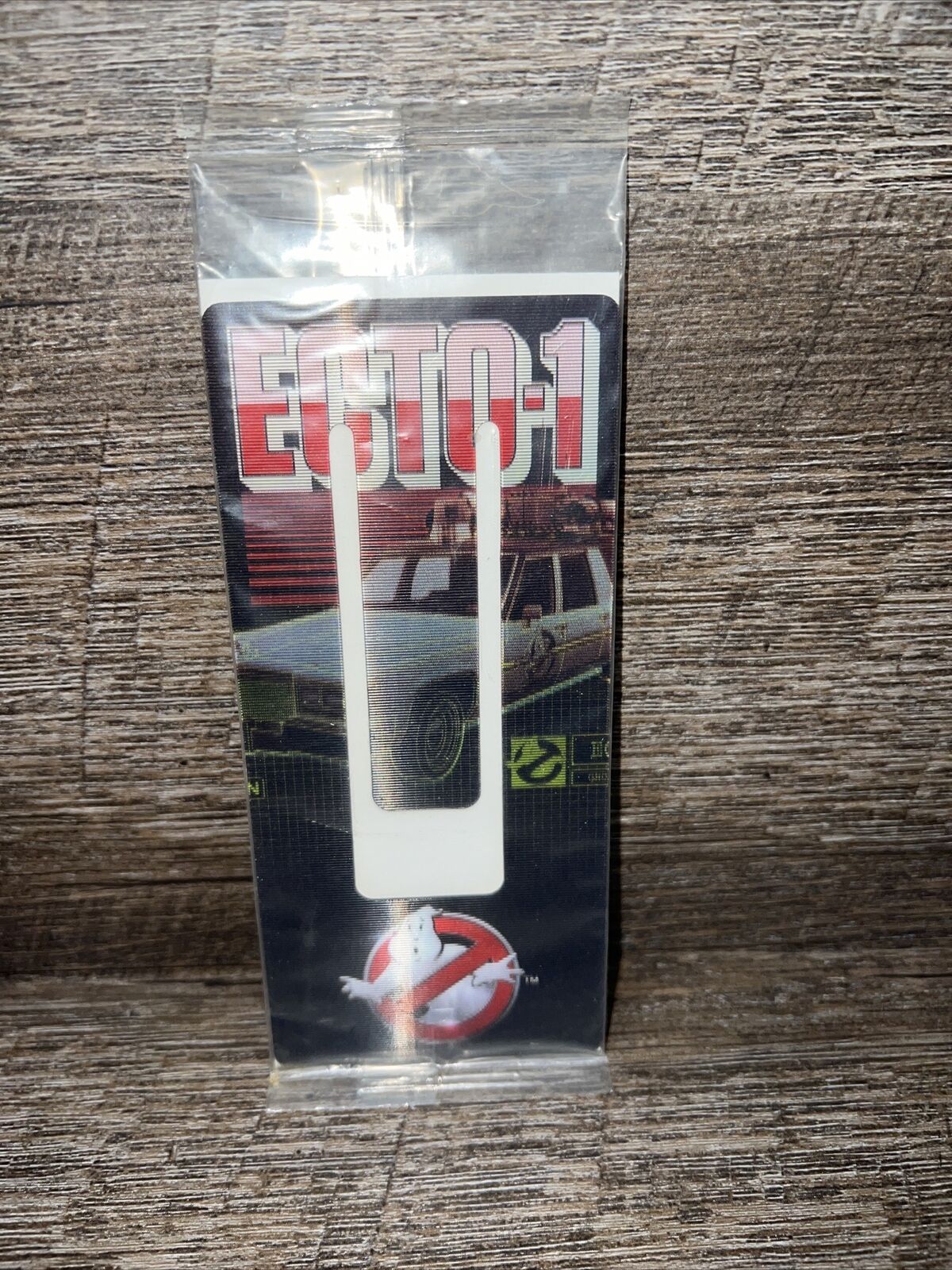 NEW Kellogg\'s Ghostbusters ECTO-1 Magic Motion Bookmark Sealed