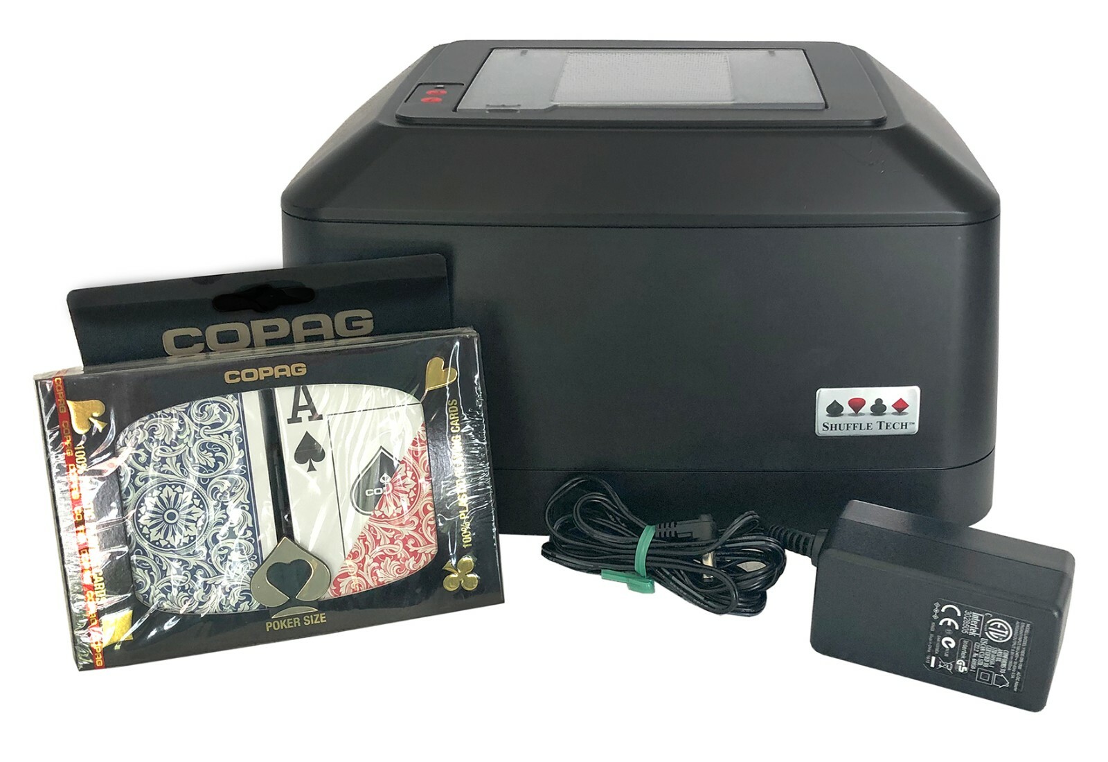 Shuffle Tech Card Shuffler + FREE Copag cards + Shuffle Tech Card Shuffler + FREE Copag cards +