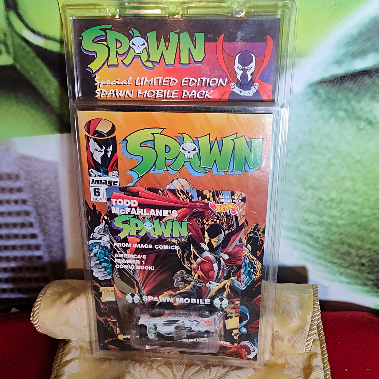 Image Comics Spawn #6 Limited Edition Spawn Mobile Pack Todd McFarlane Image Comics Spawn #6 Limited Edition Spawn Mobile Pack Todd McFarlane