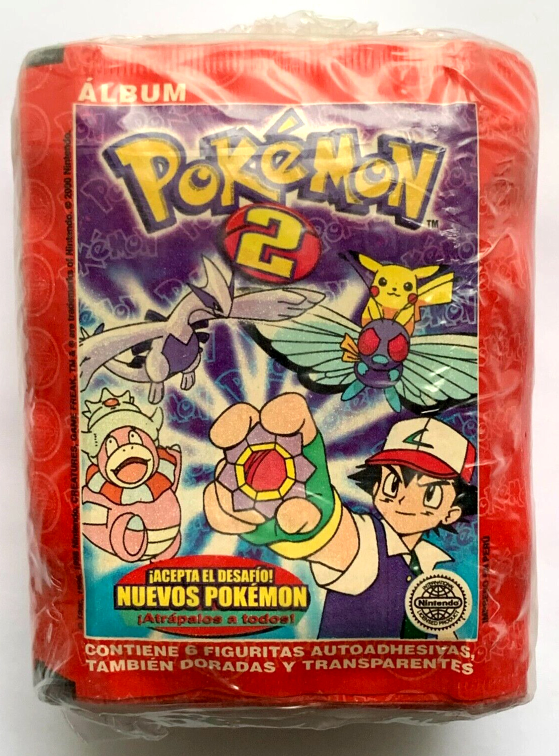 1999 POKEMON 2 PERU Navarrete Cromo - BOX (50 SEALED PACK) Ash Ketchum Pikachu 1999 POKEMON 2 PERU Navarrete Cromo - BOX (50 SEALED PACK) Ash Ketchum Pikachu