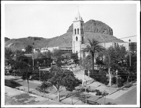 Plaza de Armas city of Guaymas Sonora Mexico 1905 Old Photo Plaza de Armas city of Guaymas Sonora Mexico 1905 Old Photo