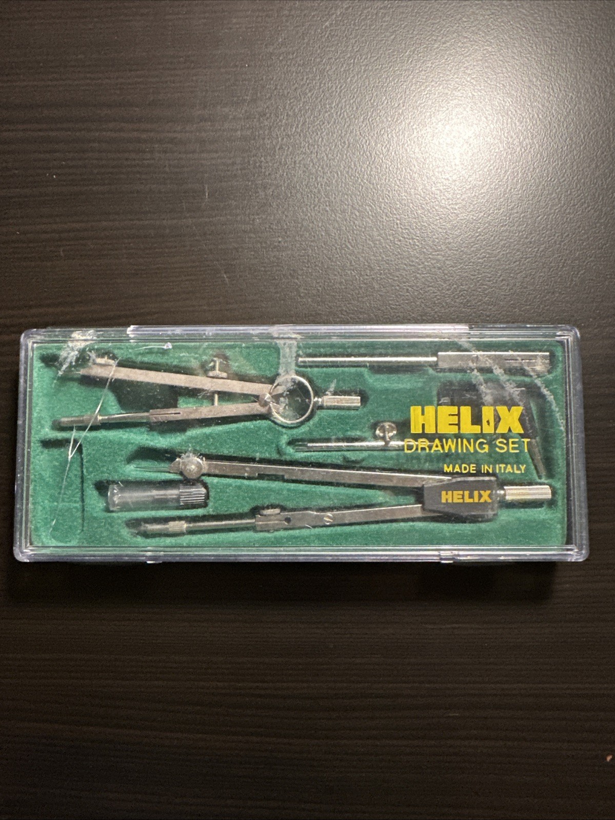 ☮️ VINTAGE Helix Drawing Set. Made in Italy ☮️ VINTAGE Helix Drawing Set. Made in Italy