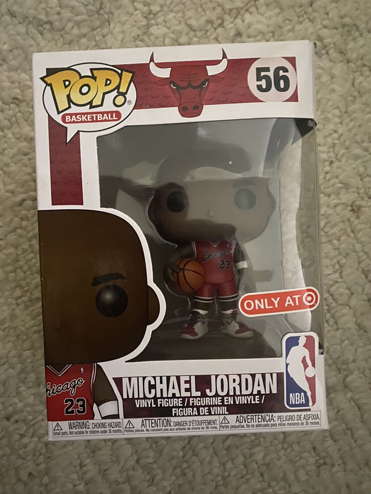 Funko Pop Basketball Target Exclusive #56 Michael Jordan Brand New