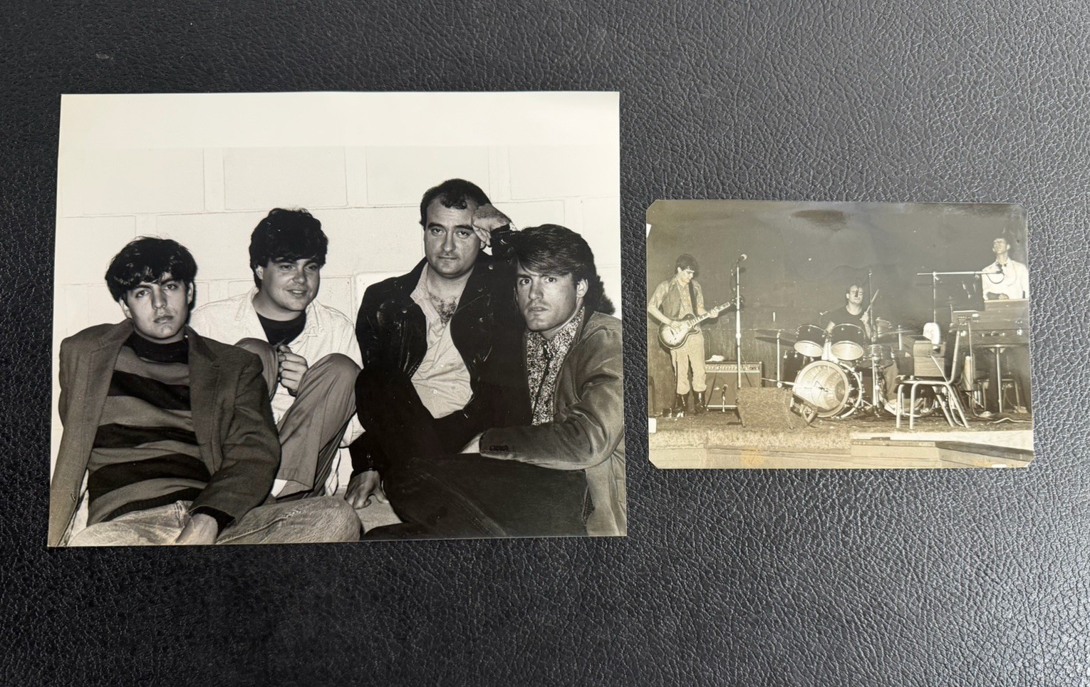 The Clints Vintage 1980s Band Promo Photos Lot Live Concert Stage Snapshot The Clints Vintage 1980s Band Promo Photos Lot Live Concert Stage Snapshot