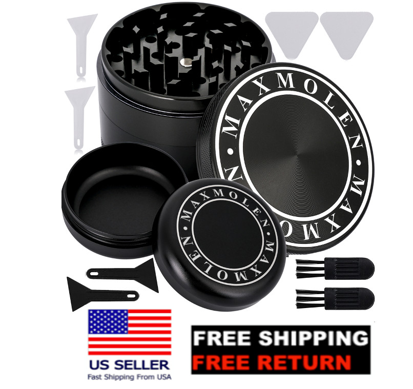 Herb Grinder - Large 3" inch, Plus Smell Proof Storage-FREE SHIPPING & RETURN Herb Grinder - Large 3" inch, Plus Smell Proof Storage-FREE SHIPPING & RETURN