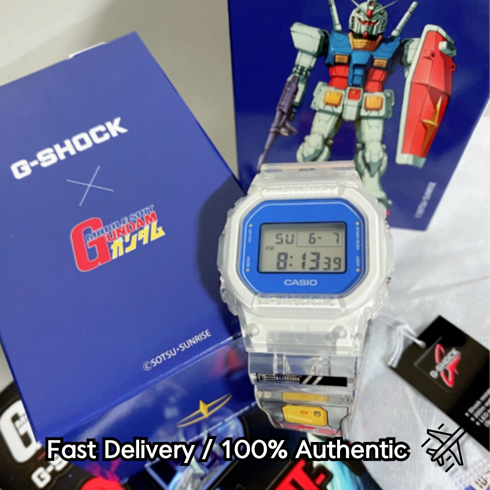 G-Shock Gundam RX-78-2 Casio DW-5600GM26-7DR Limited Edition Watch NEW Sealed G-Shock Gundam RX-78-2 Casio DW-5600GM26-7DR Limited Edition Watch NEW Sealed