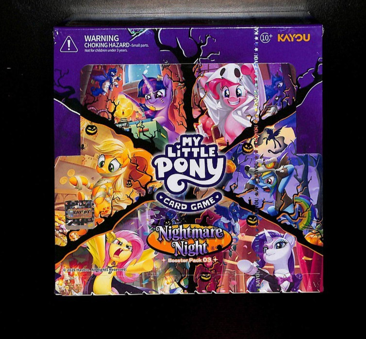 ENGLISH My Little Pony - Nightmare Nights - TCG Trading Card Game - Booster Box ENGLISH My Little Pony - Nightmare Nights - TCG Trading Card Game - Booster Box