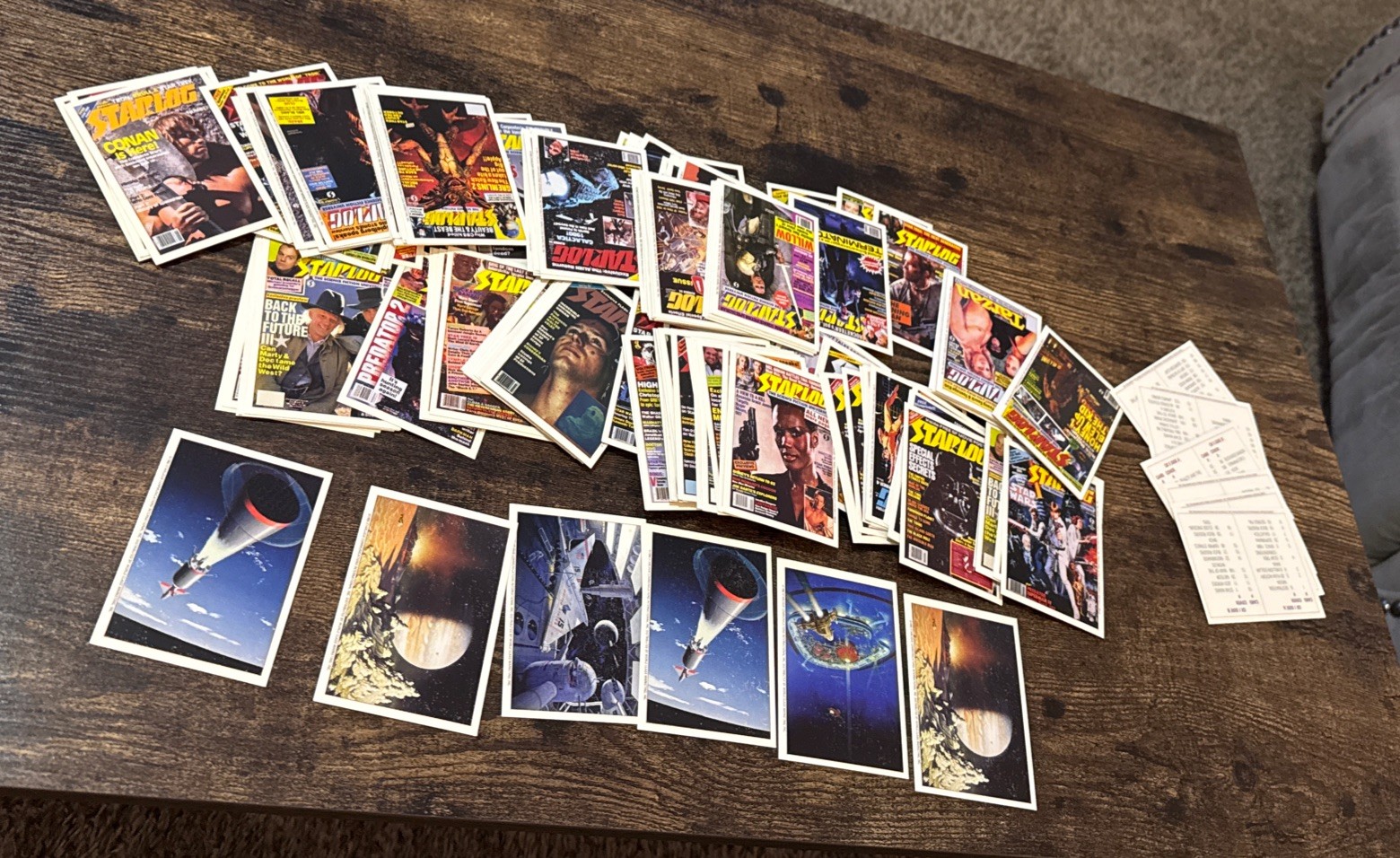 1993 STARLOG Magazine Covers Complete Trading Card Set 160+ Cards 1993 STARLOG Magazine Covers Complete Trading Card Set 160+ Cards