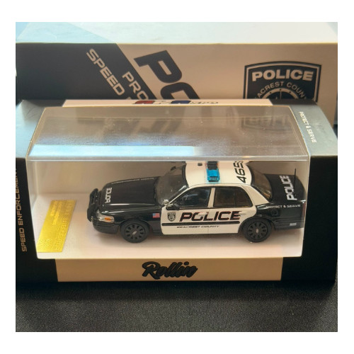 Rollin 1/64 Ford Crown Victoria Police Seacrest County 2025 APA VIP 499 Rollin 1/64 Ford Crown Victoria Police Seacrest County 2025 APA VIP 499