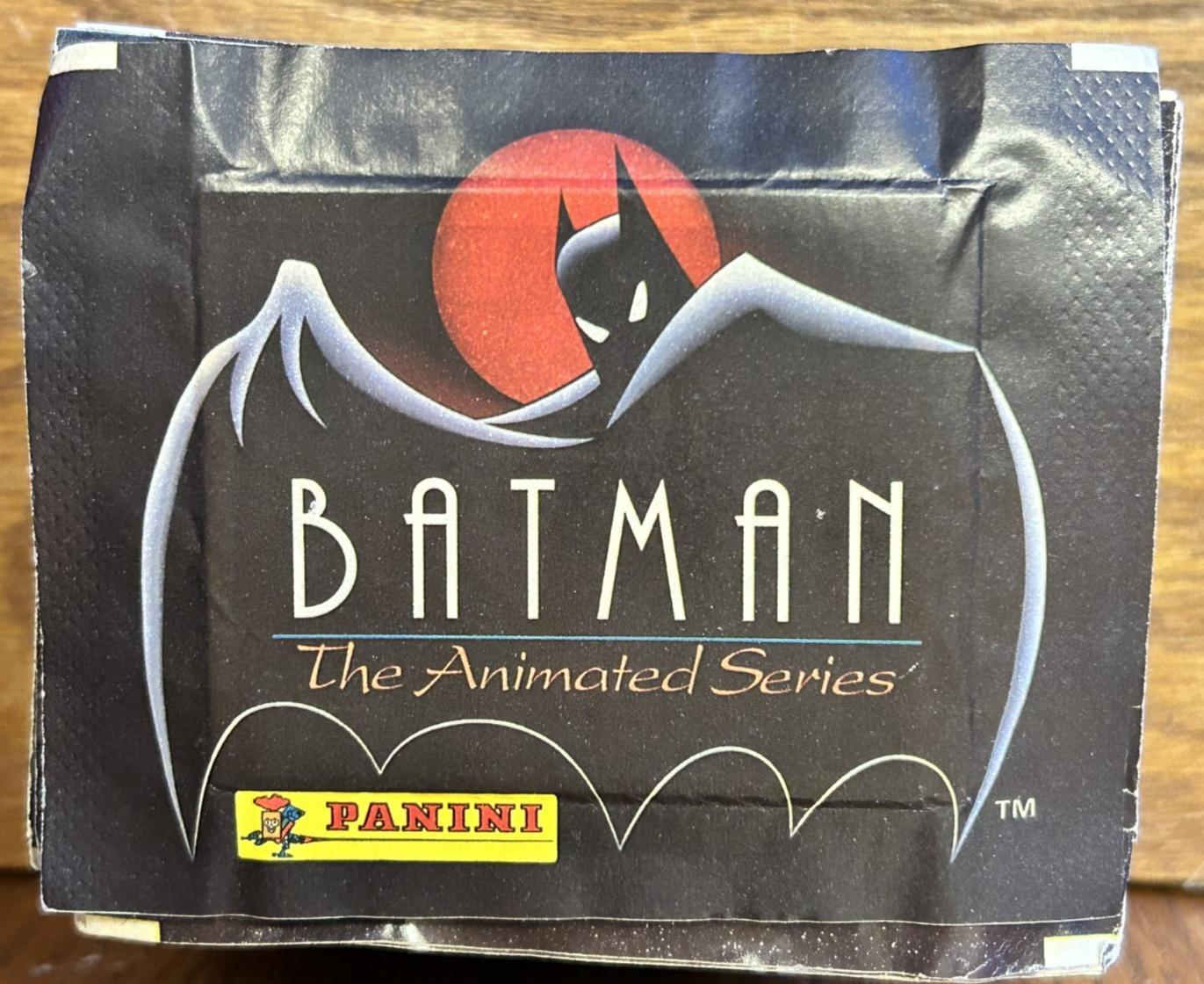 1993 Panini Batman The Animated Series Sticker Pack Lot of 50 sealed pack 1993 Panini Batman The Animated Series Sticker Pack Lot of 50 sealed pack