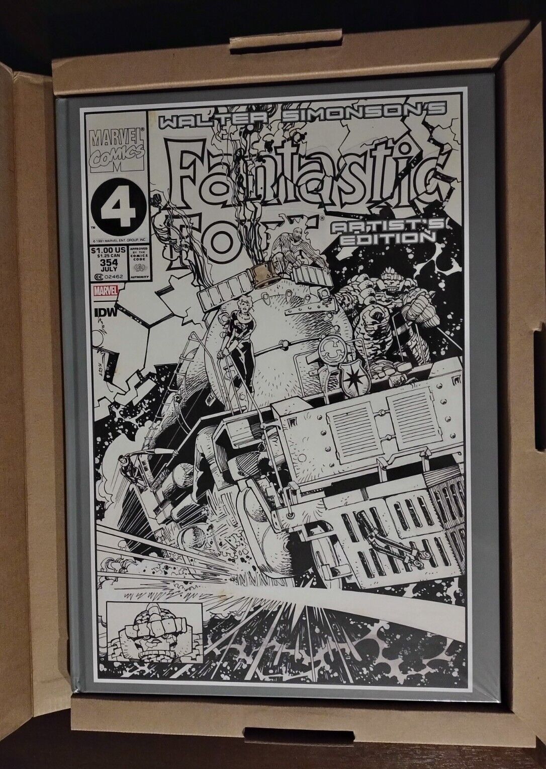 Walter Simonson's Fantastic Four Artist's Edition Variant S/N HC New Sealed IDW