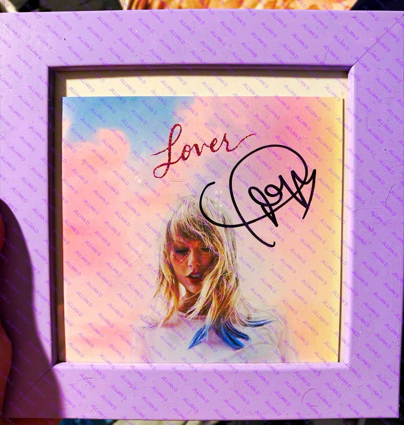 Taylor Swift Lover Signed CD booklet Taylor Swift Lover Signed CD booklet