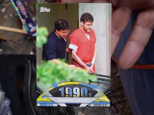 2011 Topps American Pie Ted Kaczynski Unabomber Arrested #173