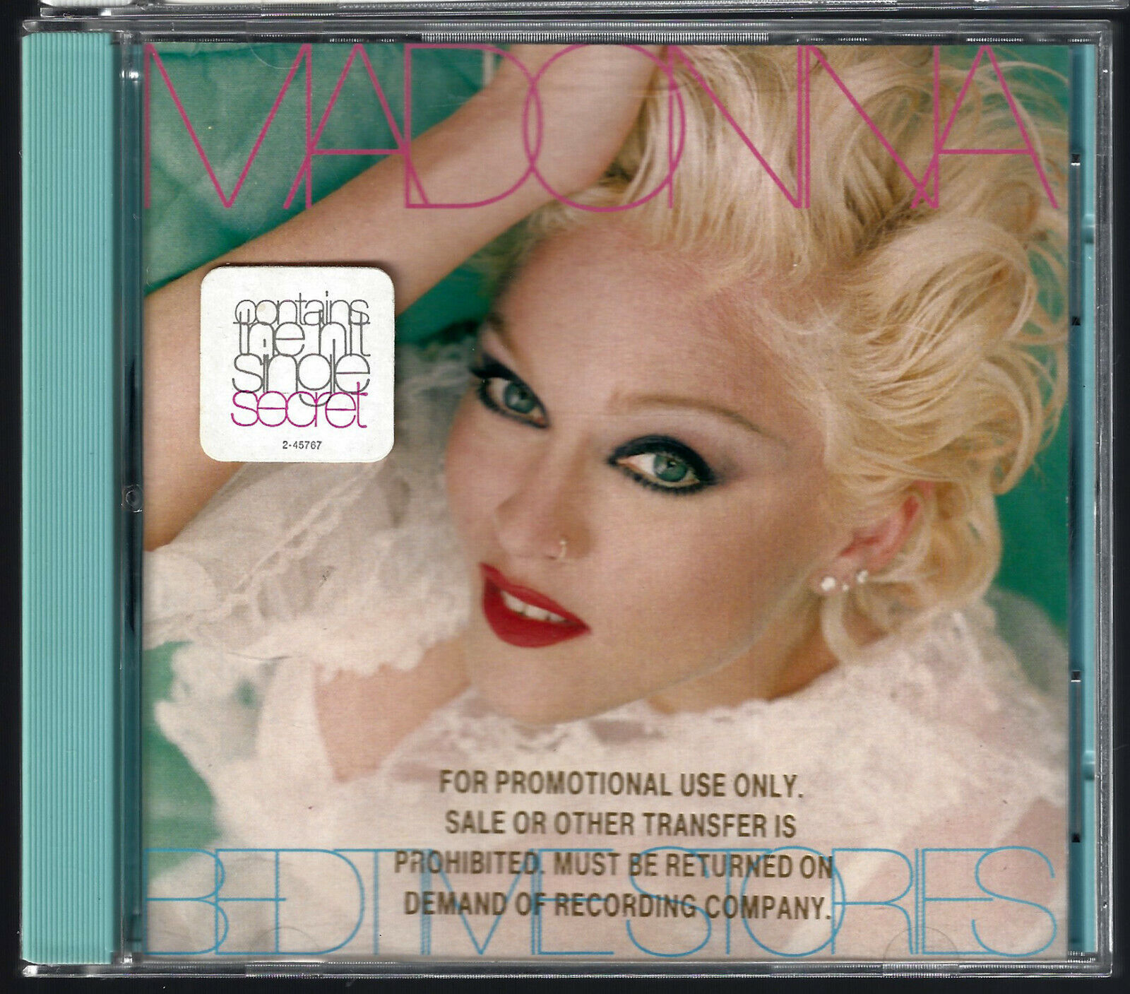 Madonna - Bedtime Stories CD 1994 Warner Bros. 9362-45767-2 Promo