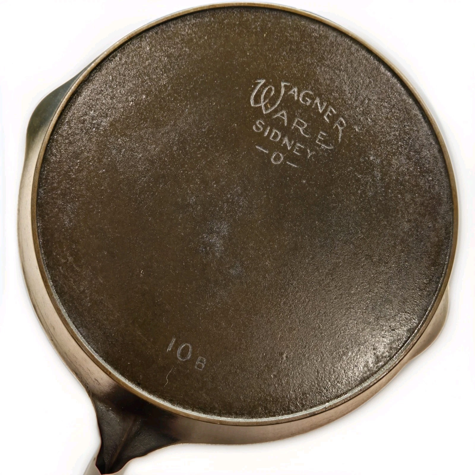Antique 1920’s Wagner Ware Sidney-O Cast Iron 10 B Skillet Heat Ring Restored Antique 1920’s Wagner Ware Sidney-O Cast Iron 10 B Skillet Heat Ring Restored