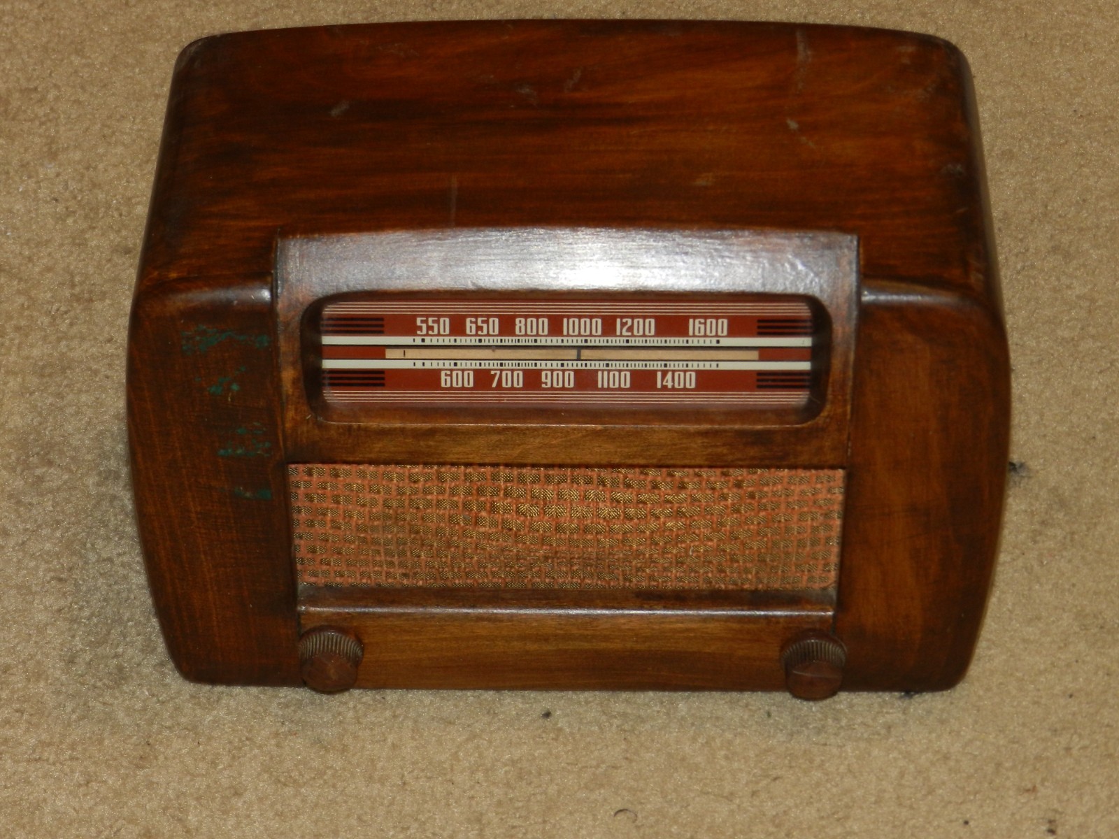 1942 Philco Model 42-PT3 AM Wood Shelf Radio WORKS 1942 Philco Model 42-PT3 AM Wood Shelf Radio WORKS
