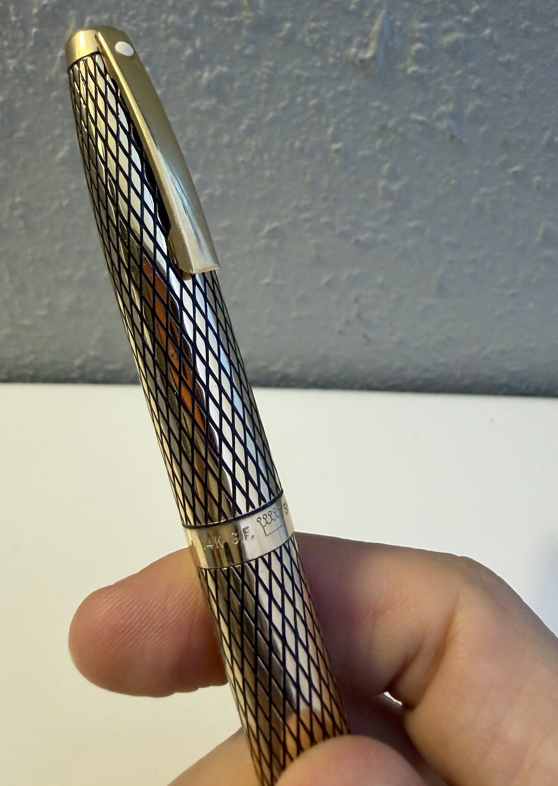 Sheaffer Imperial Perpetual Pen 14K GF White Dot USA Vintage Sheaffer Imperial Perpetual Pen 14K GF White Dot USA Vintage
