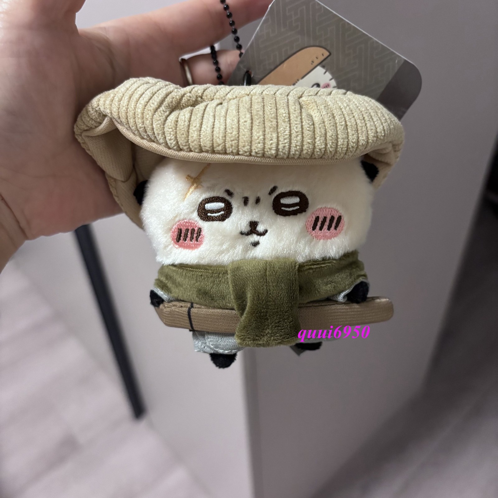 New Chiikawa Edo Style Rakko Plush Doll Toy Keychain Plushie Bag Pendant 4" Gift New Chiikawa Edo Style Rakko Plush Doll Toy Keychain Plushie Bag Pendant 4" Gift