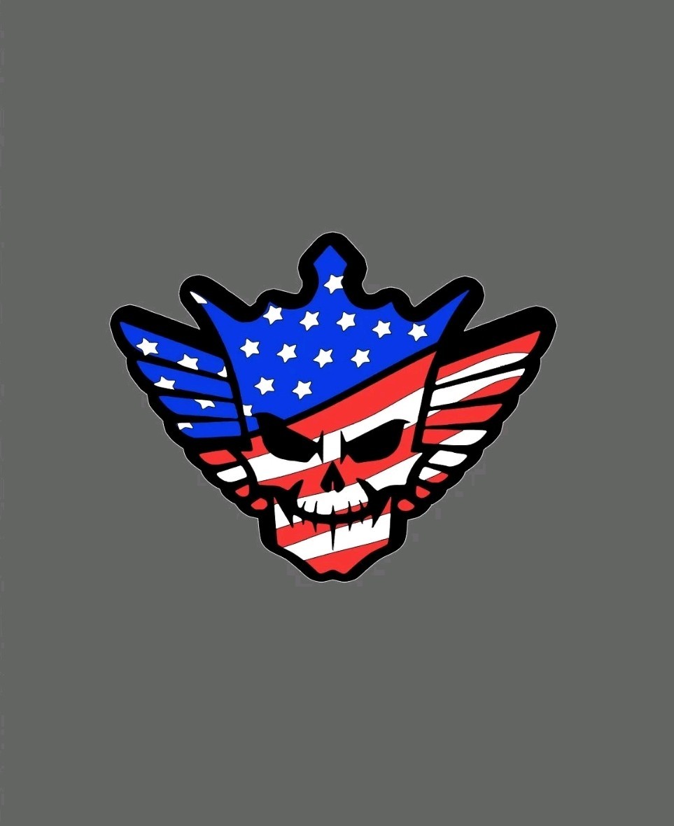 Cody Rhodes The American Nightmare Vinyl Sticker 5.75x4.5, Multi Layer Color